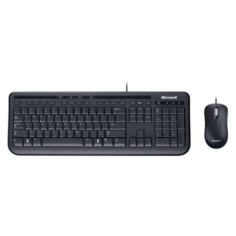 Microsoft | APB-00011 | Wired Desktop 600 | Multimedia | Wired | Mouse included | RU | Black - 3